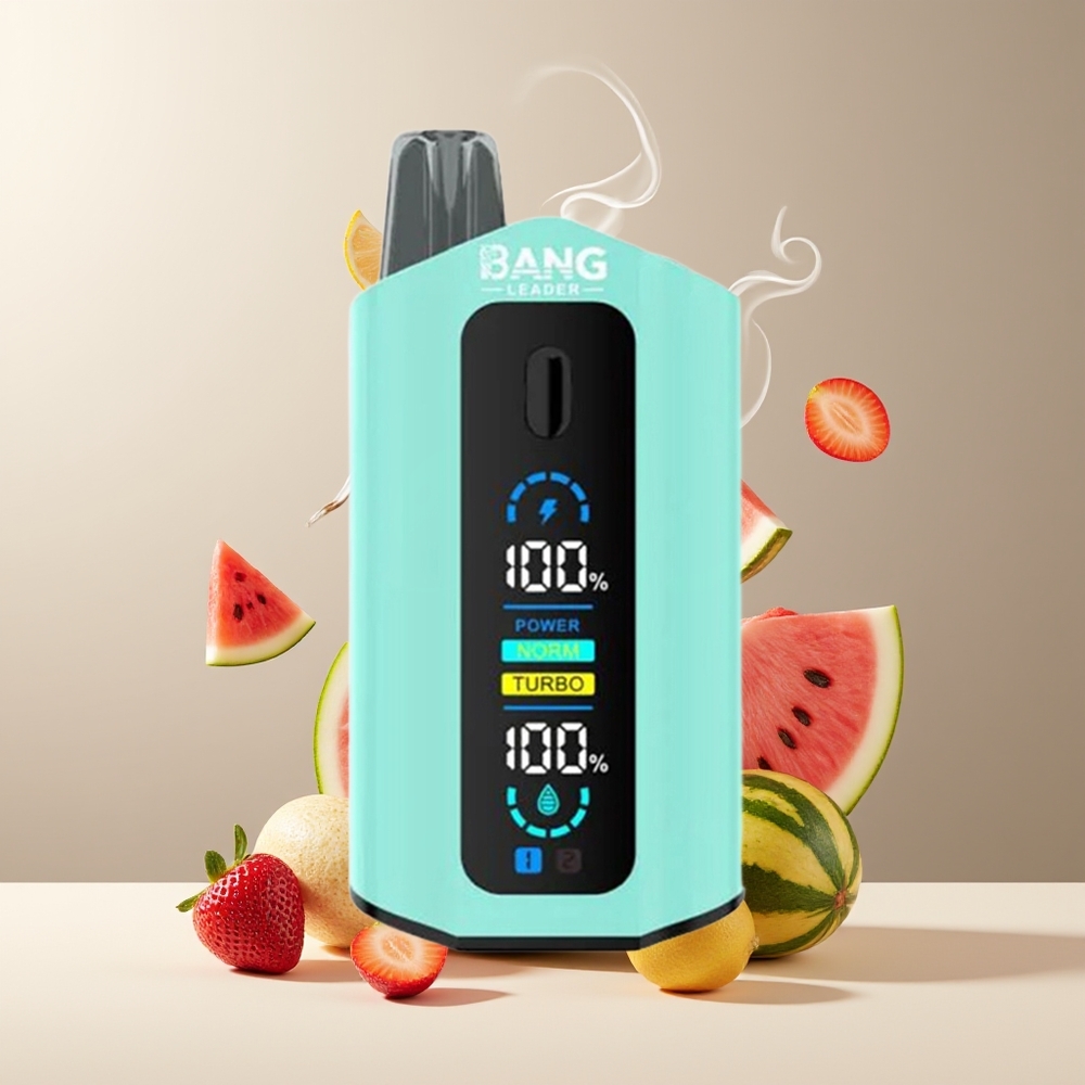 Bang Leader 50000 Puffs Engangs Vape grossister Sverige – 13400mAh Battery 36ml E-liquid 2-i-1 Smaker Hållbar Konstruktion