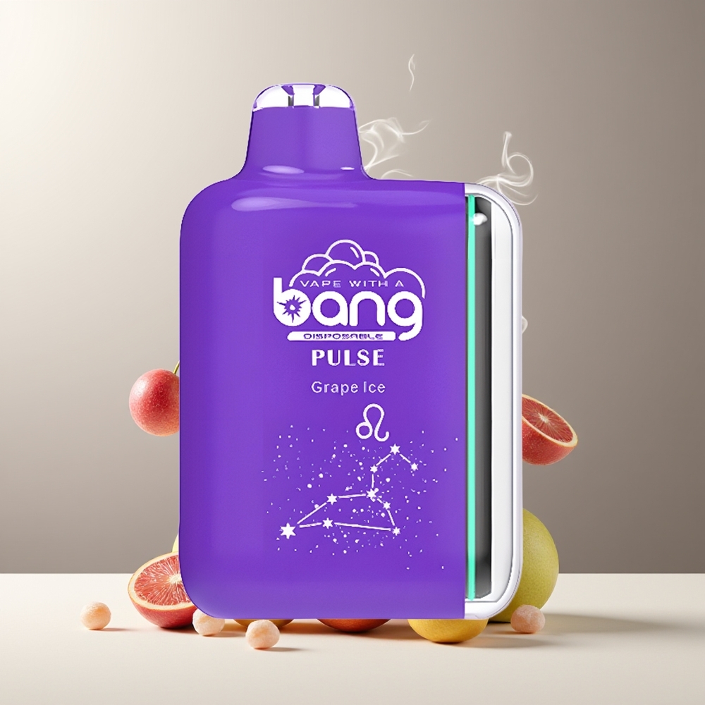 Bang Pulse 18000 Puffs Engangs Vape med Type-C 650mAh 26ml e-vätska  Mesh Coil 10 ohm grossister Sverige