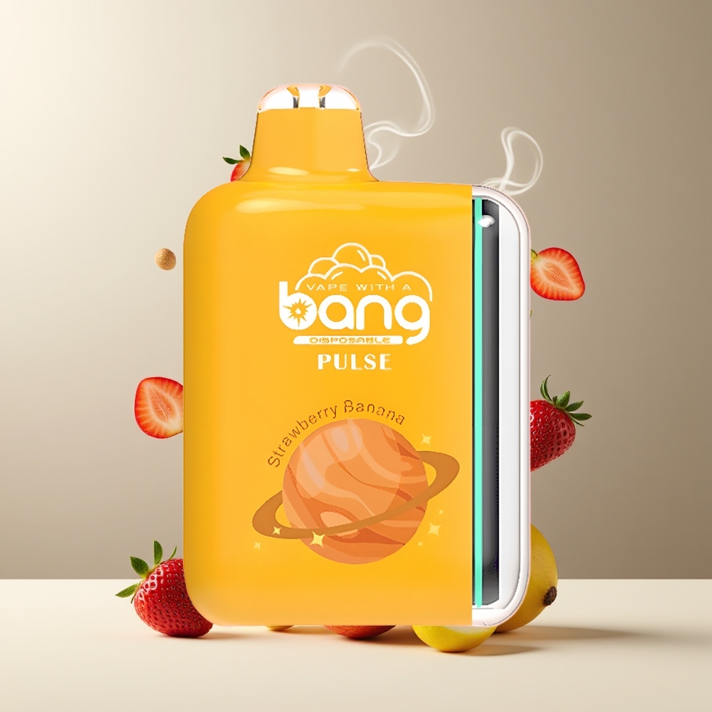 Bang Pulse 18000 Puffs Engangs Vape med Type-C laddning 650mAh batteri 26ml e-vätska grossister Sverige