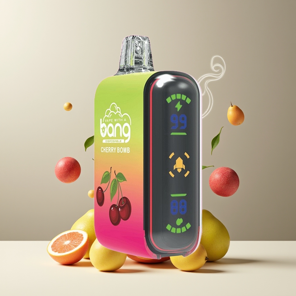 Bang Rocket 18000 Puffs Grossister Sverige – 26ml Kapacitet 650mAh Batteri Nikotin 0/2/3/5 Cheery Bomb