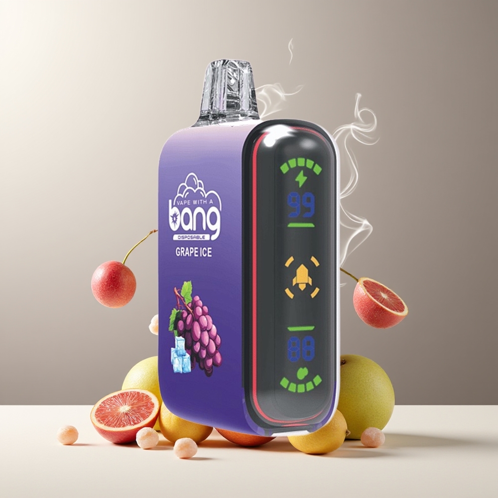 Bang Rocket 18000 Puffs Grossister Sverige – 26ml Kapacitet 650mAh Batteri Nikotin 0/2/3/5 Drue Is