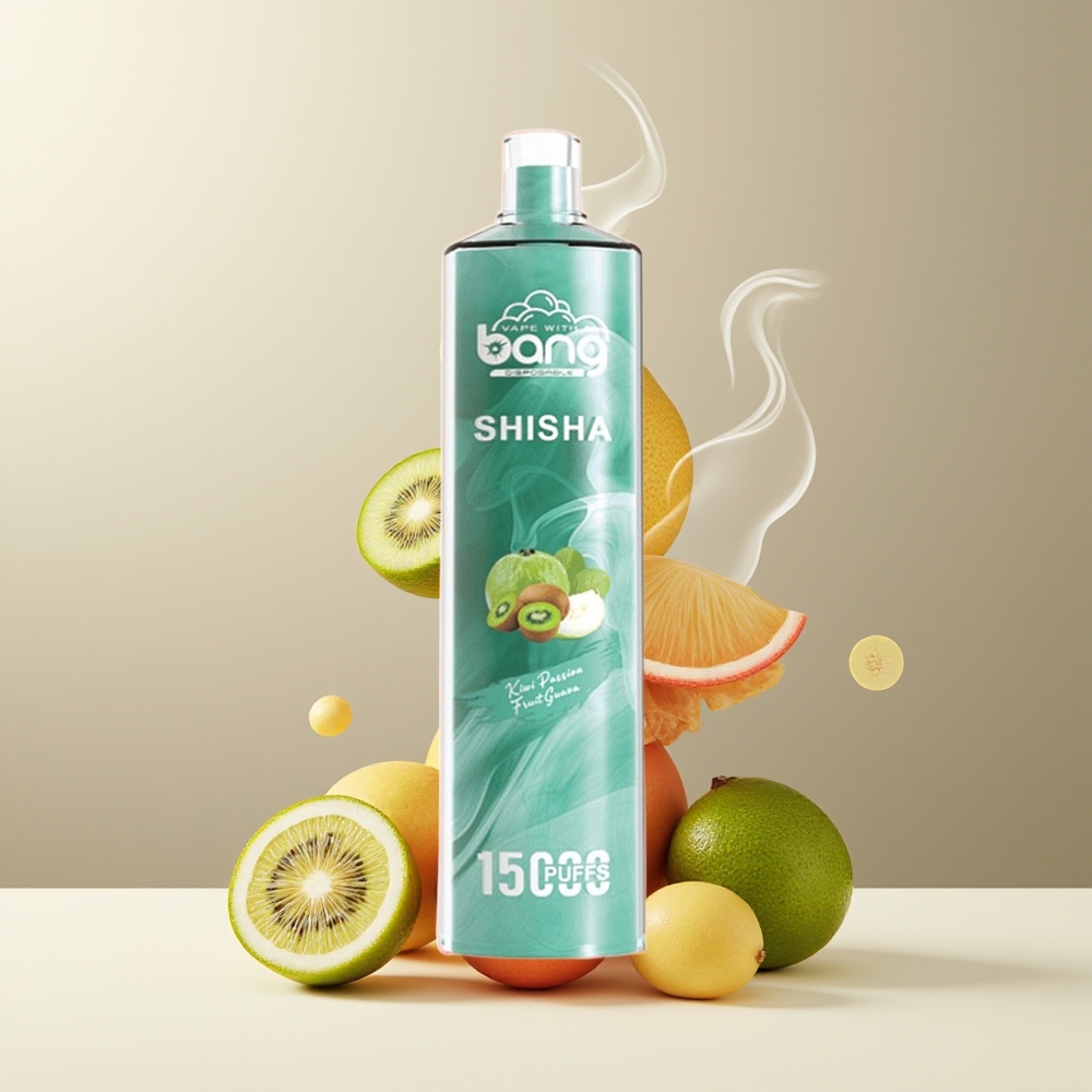 Bang Shisha 15000 Puffs Engangs Vape Grossister Sverige – 23ml E-liquid 600mAh Battery Type-C Laddning