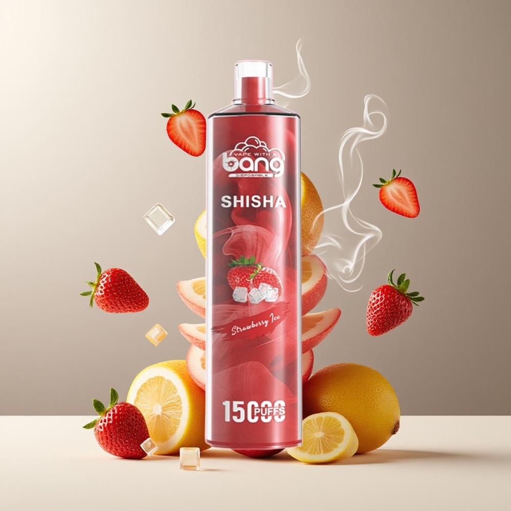 Bang Shisha 15000 Puffs Engangs Vape Grossister Sverige – 23ml E-liquid 600mAh Battery Type-C Laddning