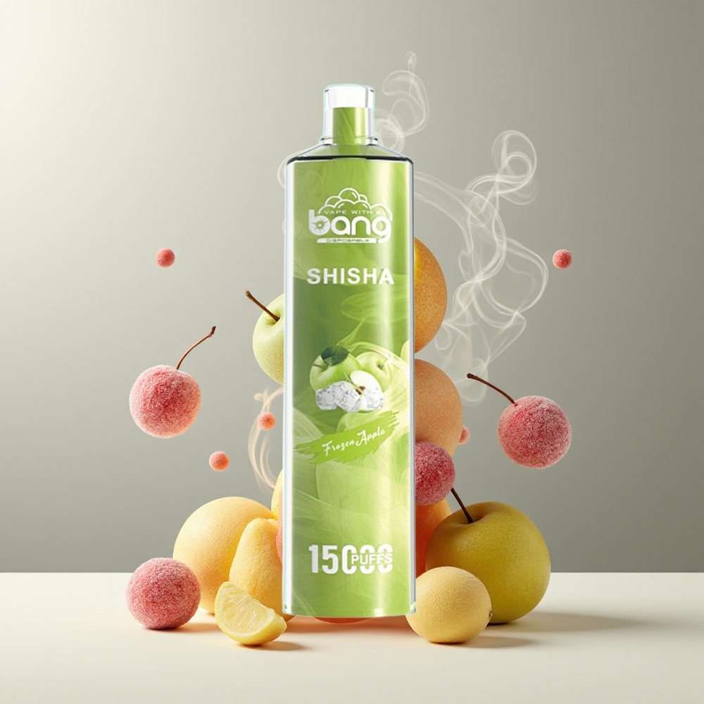 Bang Shisha 15000 Puffs Engangs Vape grossister Sverige – 23ml E-liquid 600mAh Battery Type-C Laddning 0-5 Nikotin
