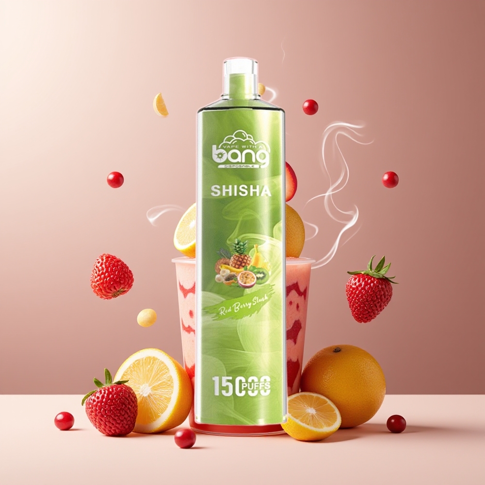 Bang Shisha 15000 Puffs Grossister Sverige – 23ml E-liquid 600mAh Battery Type-C Laddning 0235 Nikotin DTL Teknik