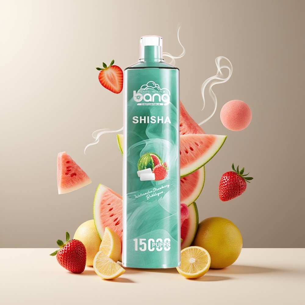 Bang Shisha 15000 Puffs Grossister Sverige – 23ml E-liquid Type-C Laddning 600mAh Battery DTL Teknik