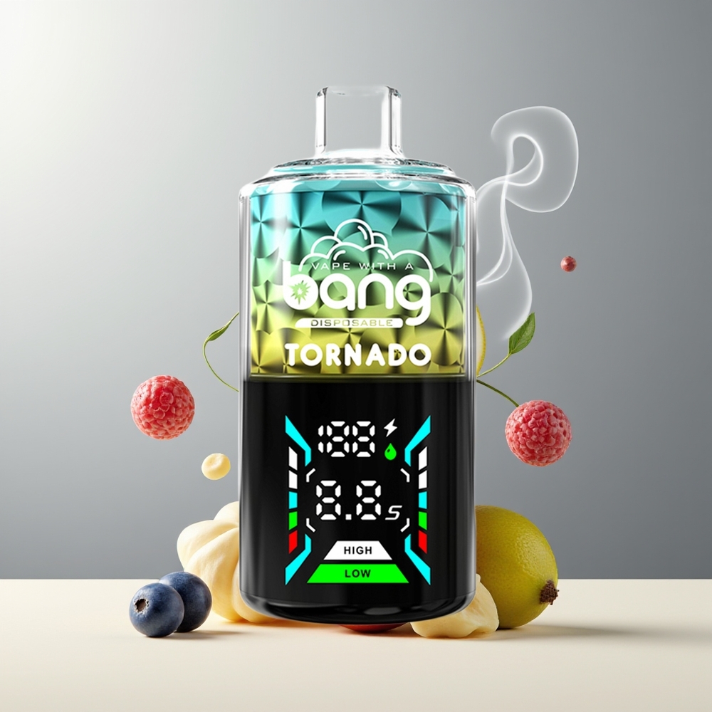Bang Tornado 40000 Puffs Engangs Vape 40ml 850mAh 0/2/3/5 Nikotin grossister Sverige