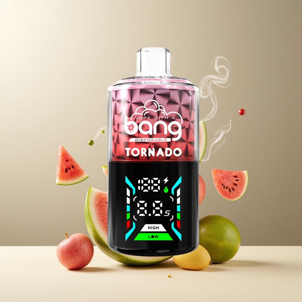 Bang Tornado 40000 Puffs Engangs Vape grossister Sverige – 40ml e-vätska 850mAh batteri 0/2/3/5 nikotin