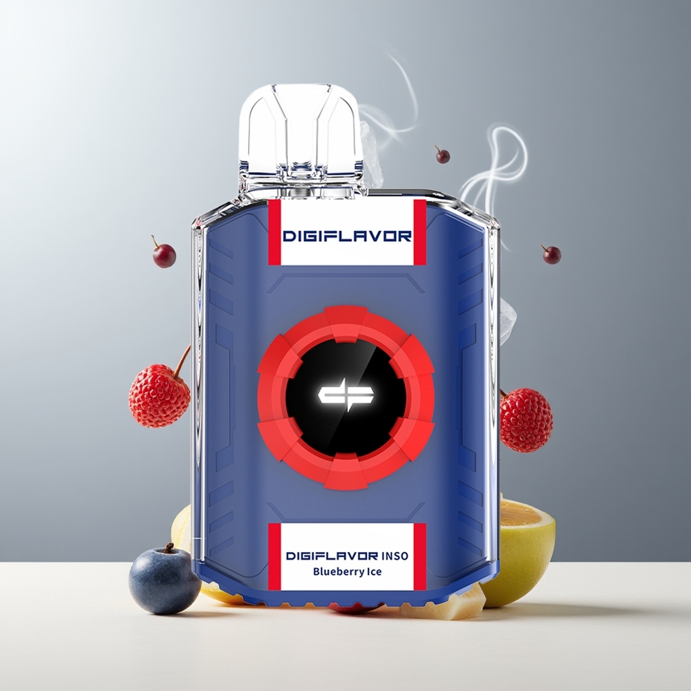 Digiflavor INSO 700 Puffs Engangs Vape med 2 Nikotin och Dual-Mesh Coils – grossister Sverige