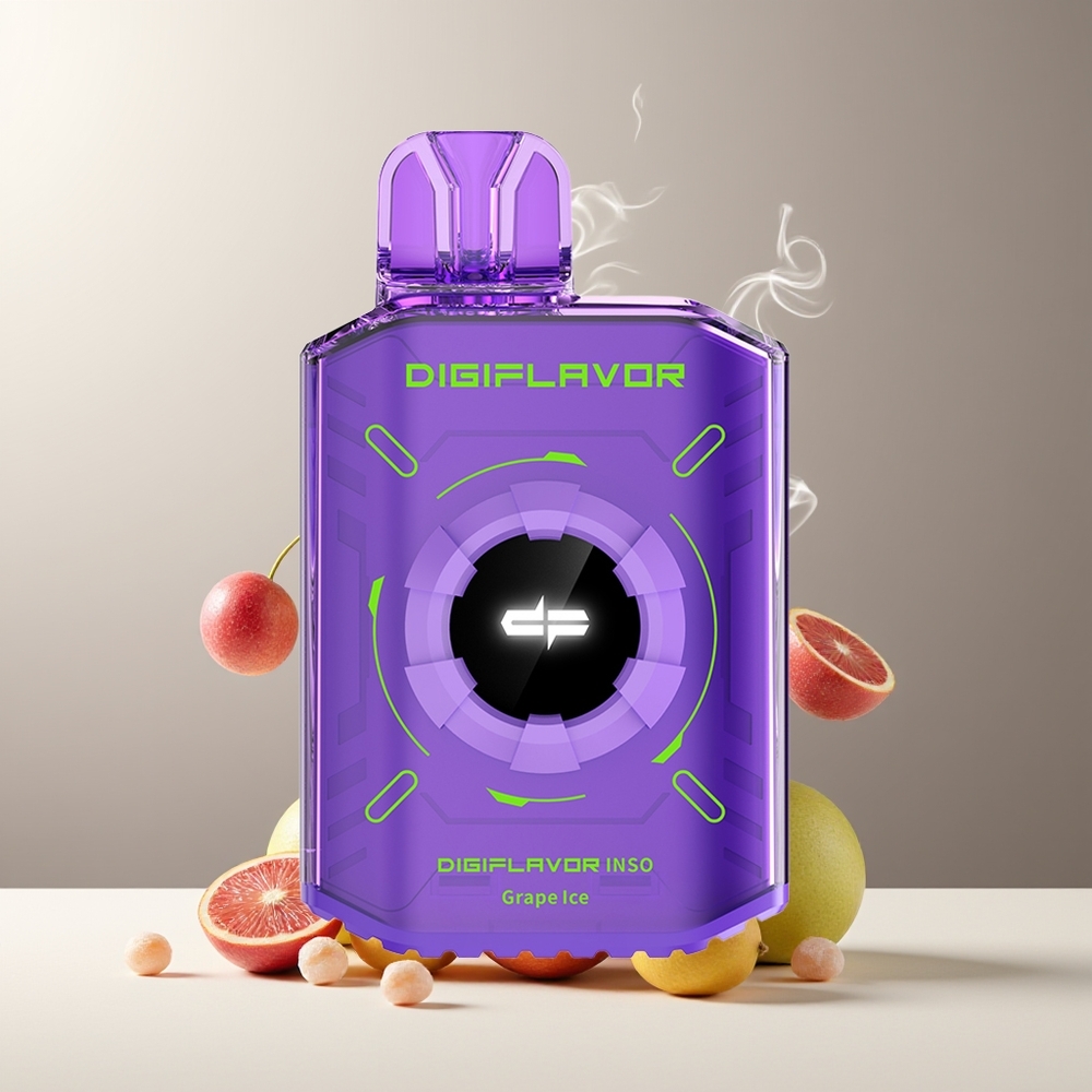 Digiflavor INSO 700 Puffs Grossister Sverige Engangs Vape med 2 Nikotin och Dual-Mesh Coils Drueis