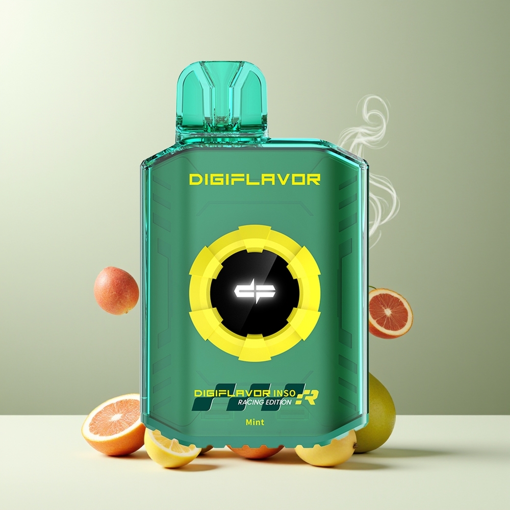 Digiflavor INSO 700 Puffs Grossister Sverige Engangs Vape med 2 Nikotin och Dual-Mesh Coils Mynte