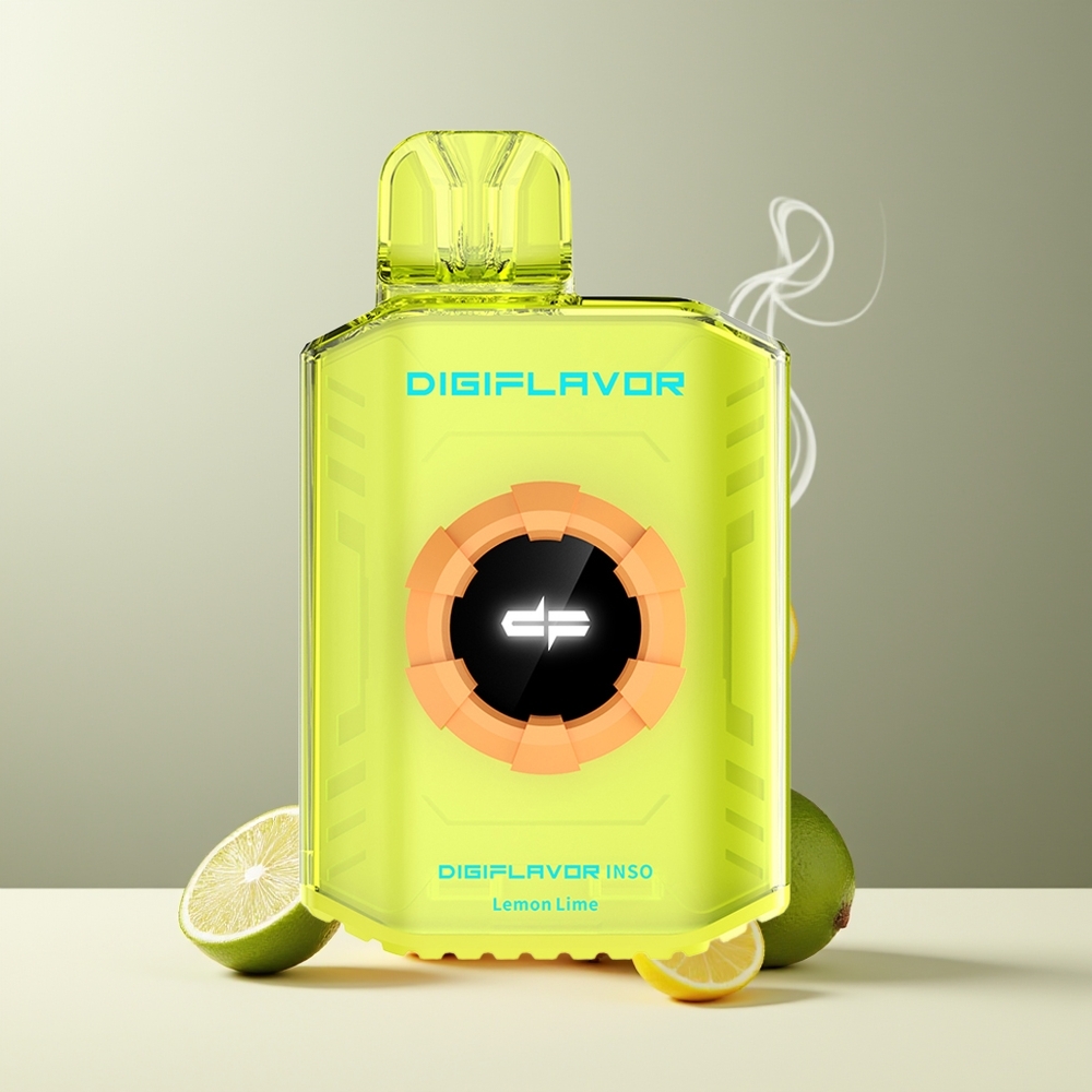 Digiflavor INSO 700 Puffs Grossister Sverige – 2 Nikotin Dual-Mesh Coils Citronlime