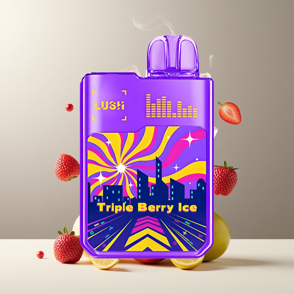 Digiflavor x Geekbar LUSH 20000 Puffs 5 Nikotin Dual-Mesh Coils USB-C grossister Sverige