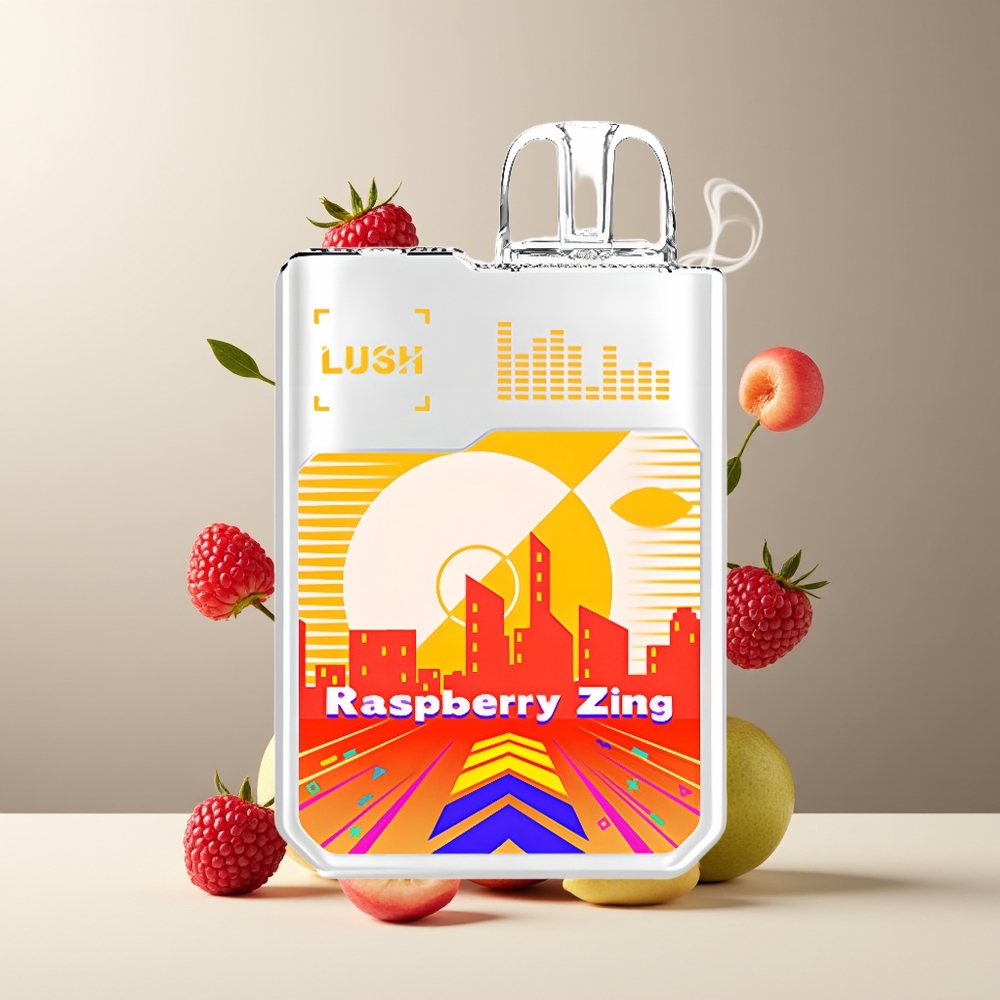 Digiflavor x Geekbar LUSH 20000 puff 5 nikotin Grossister Sverige med USB-C och LED-skärm