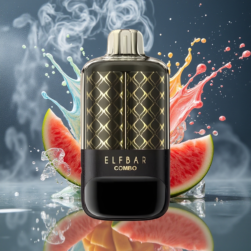 ELF BAR COMBO 25000 Puffs Disposable Vape - 700mAh 5 Nikotin Typ-C Dual Luftflöde Display - grossister Sverige