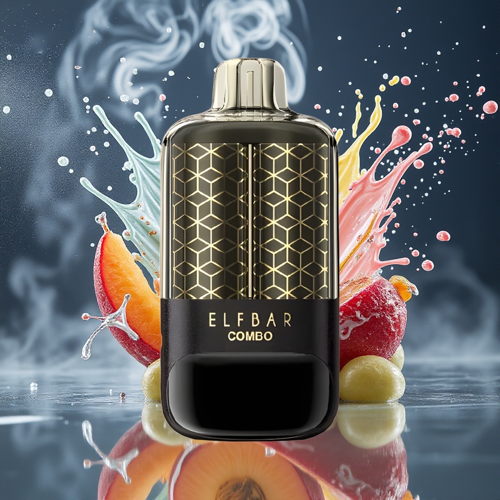 ELF BAR COMBO 25000 Puffs Disposable Vape - 700mAh Type-C 5 Nikotin Dual Modes Dual Airflow - Grossister Sverige
