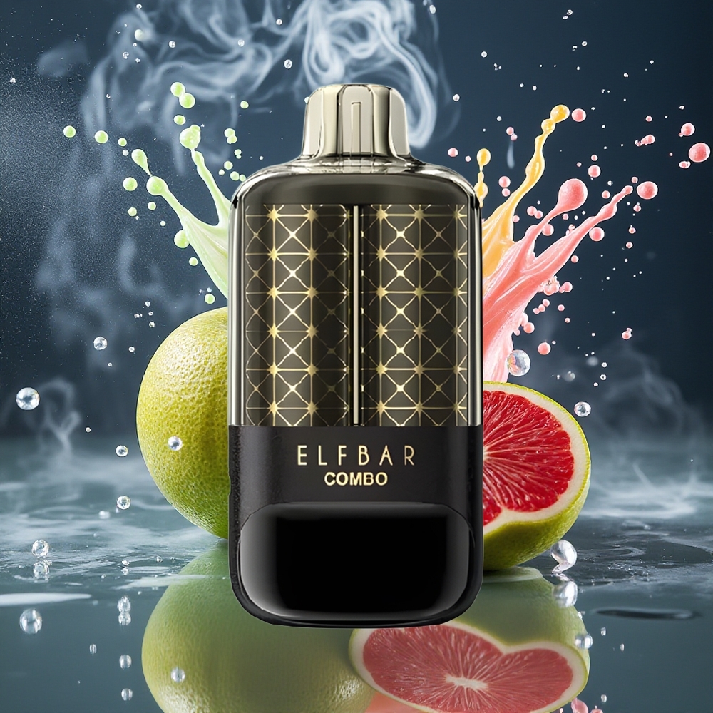 ELF BAR COMBO 25000 Puffs Disposable Vape 22ml 700mAh Type-C 5 Nicotin Dual Modes grossister Sverige