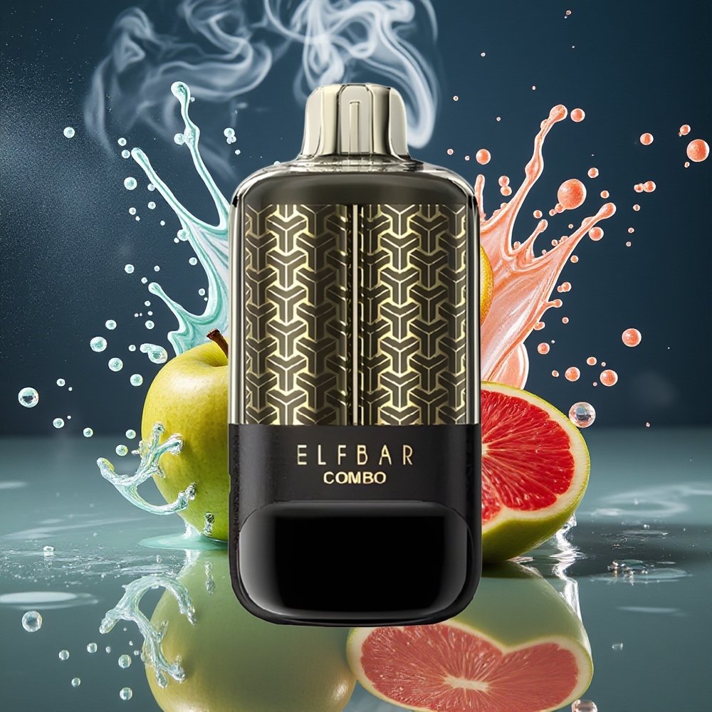 ELF BAR COMBO 25000 Puffs Disposable Vape 700mAh Type-C 5 Nicotine Dual Modes Display grossister Sverige