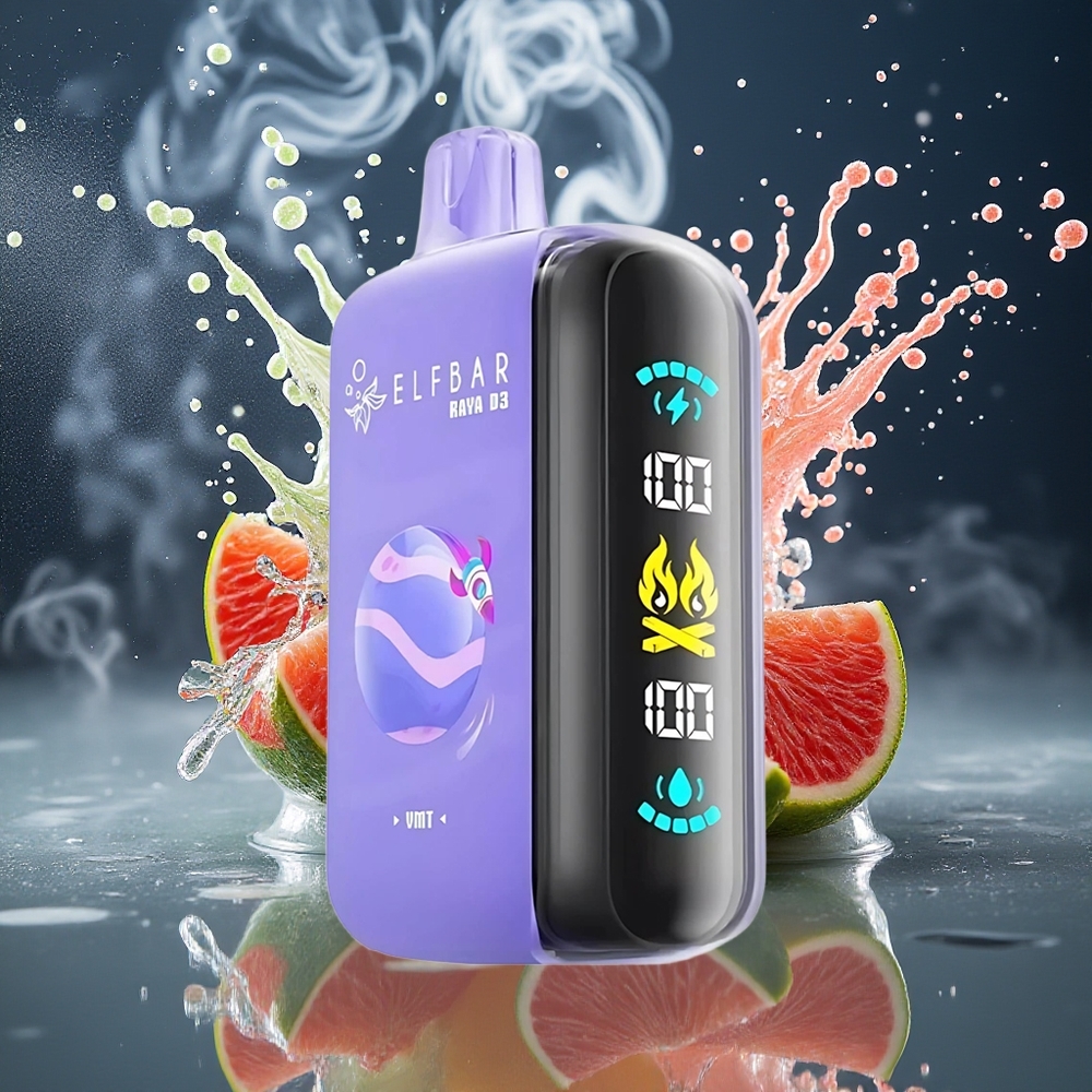 ELF BAR RAYA D3 25000 Puffs Disposable Vape 850mAh 23ml 5 Nikotin grossister Sverige VMT