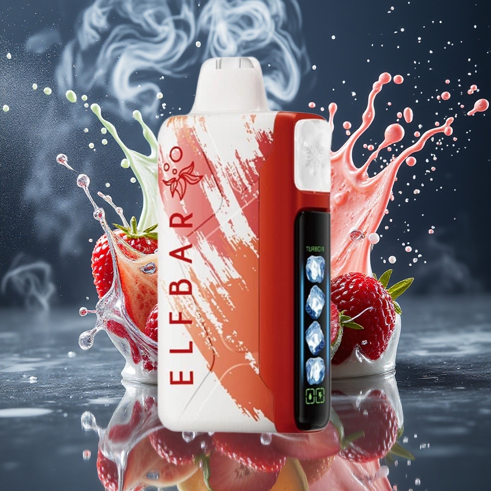 Elf Bar Ice King 40 000 Puffs 20ml 5 Nikotin Justerbar Kylning Rechargeable 850mAh Battery grossister Sverige