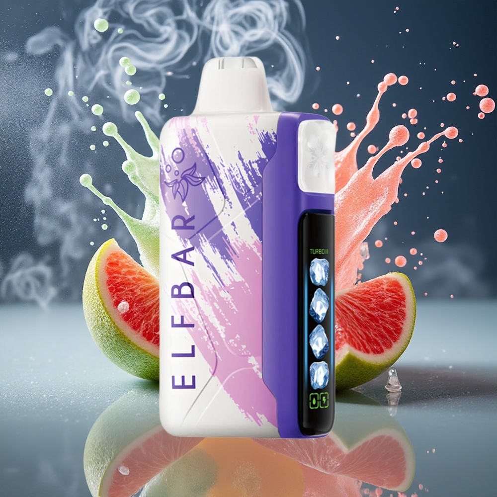Elf Bar Ice King 40000 Puffs Disposable Vape med 20ml E-Liquid 5 Nikotin 850mAh Batteri  Justerbart Kylning grossister Sverige