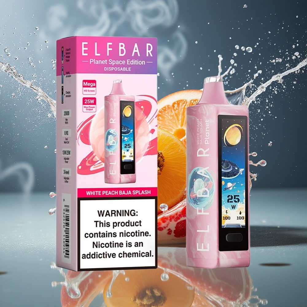 Elf Bar Planet 25000 Puffs 18ml 800mAh Grossister Sverige Disposable Vape