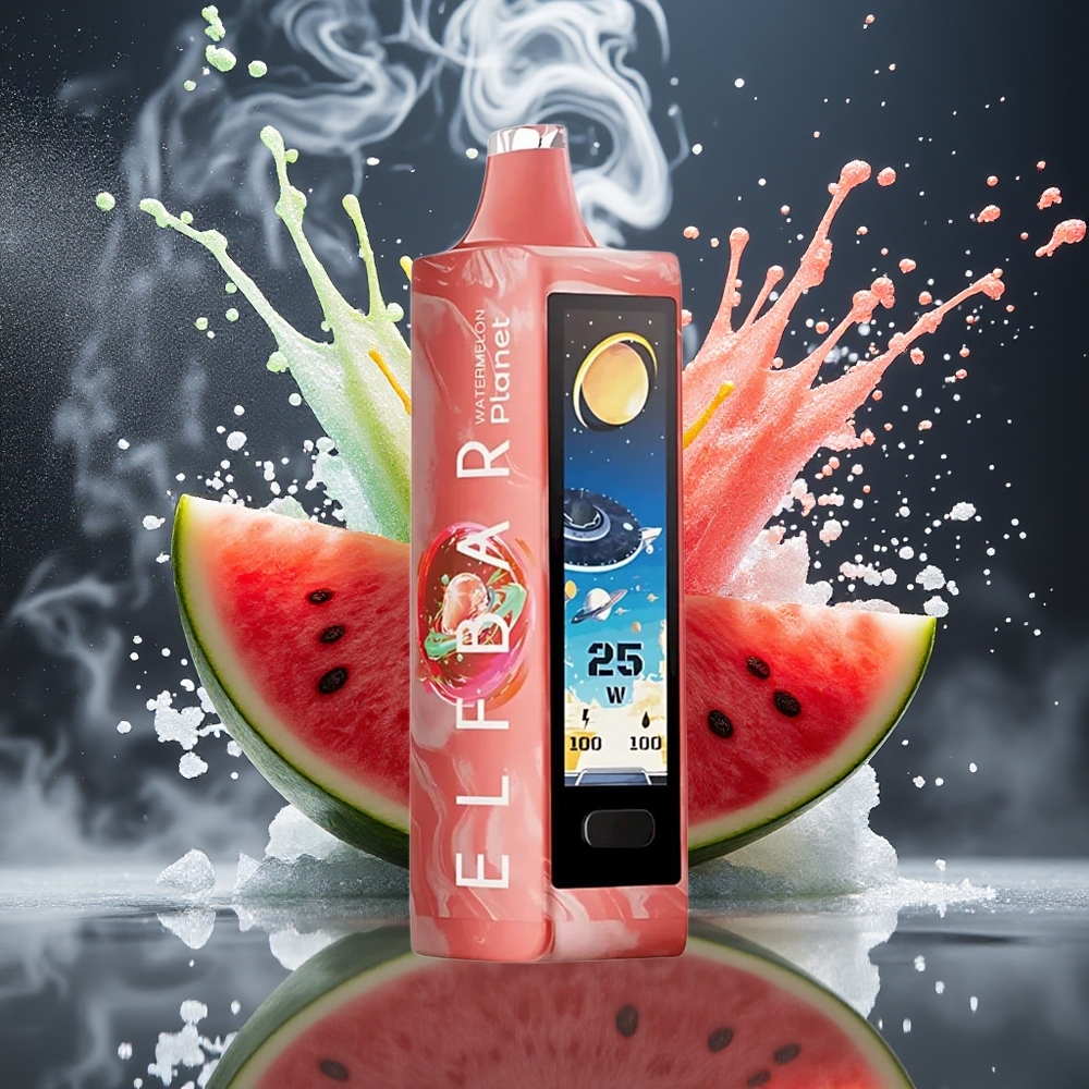 Elf Bar Planet 25000 Puffs Disposable Vape 5 Nikotin 18ml E-vätska 800mAh Laddningsbar Grossister Sverige