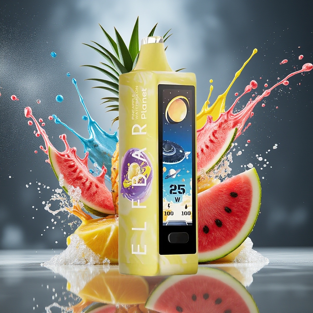 Elf Bar Planet 25000 Puffs Disposable Vape 5 Nikotin 18ml E-vätska 800mAh Omladdningsbar Grossister Sverige