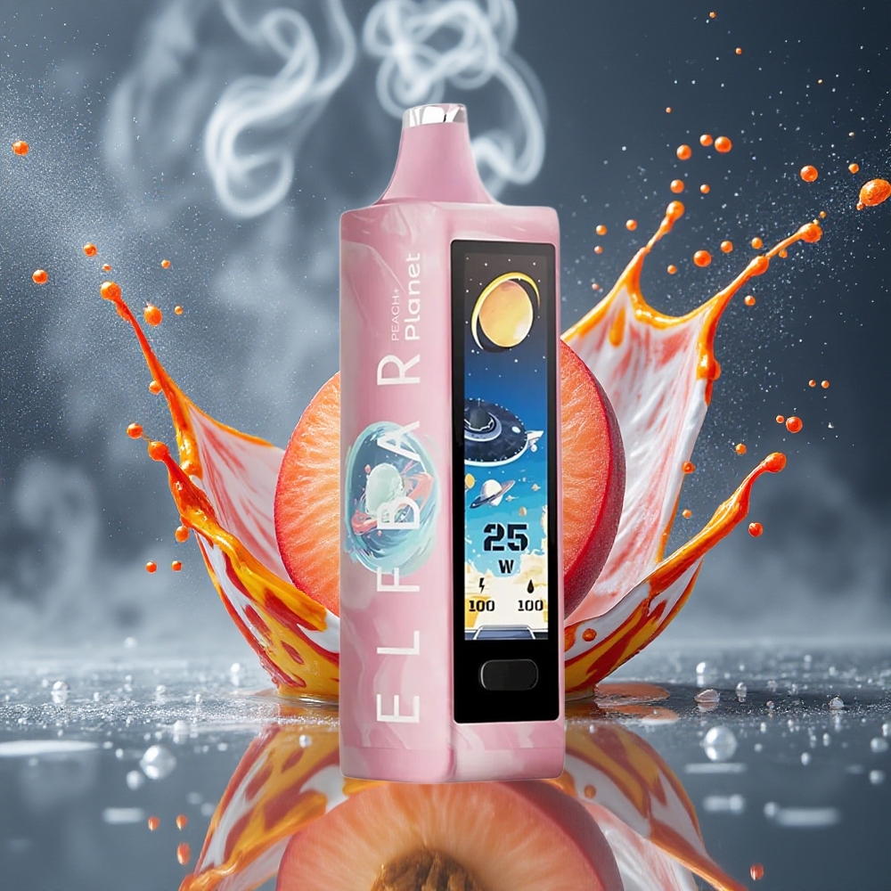 Elf Bar Planet 25000 Puffs Disposable Vape – 5 Nikotin 18ml E-vätska 800mAh Batteri Mesh Coil – grossister Sverige