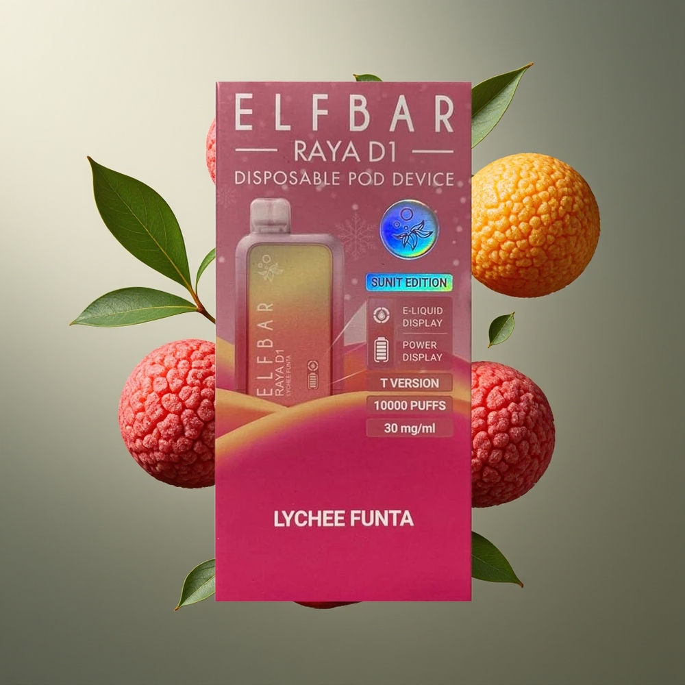 Elf Bar Raya D1 13000 Puffs 18ml 650mAh Grossister Sverige
