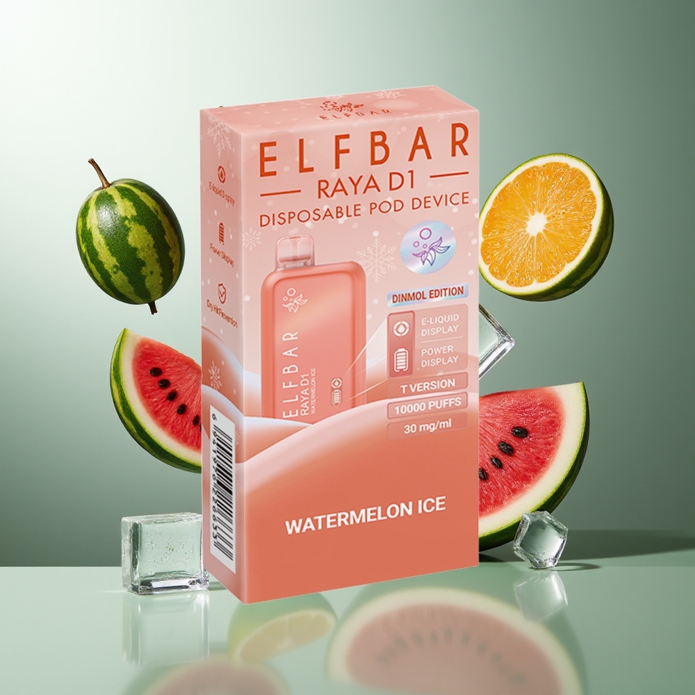 Elf Bar Raya D1 Grossister Sverige 13000 Puffs 18ml 650mAh Typ-C Laddning 50mg/5 Nikotin