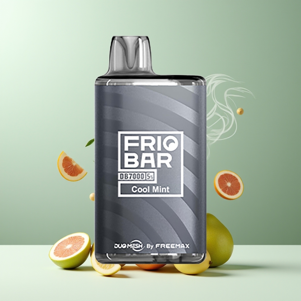 FRIOBAR DB7000 Grossister Sverige Engangs Vape – 16mL 7000 puff 50mg/mL USB-C