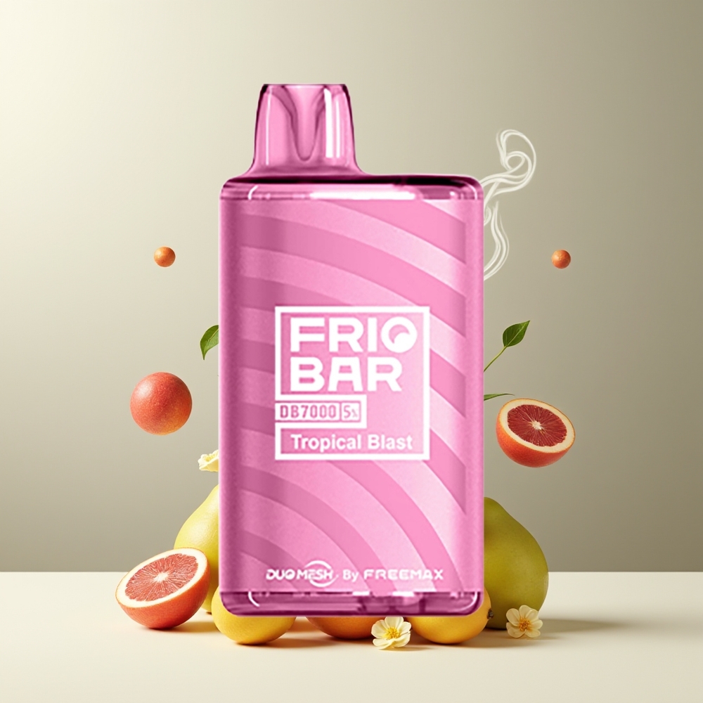FRIOBAR DB7000 Grossister Sverige – 16mL 7000 puff 50mg/mL USB-C