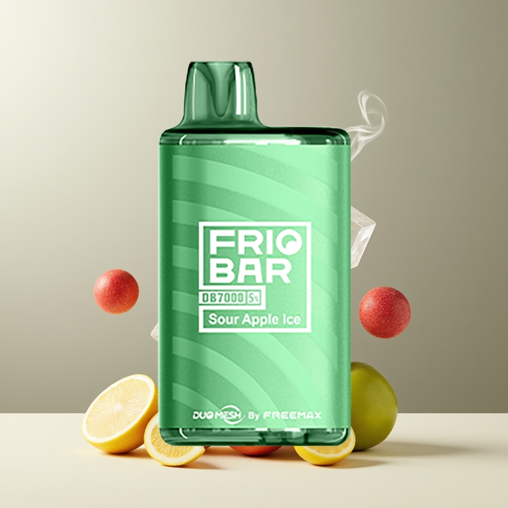 FRIOBAR DB7000 Grossister Sverige – 16mL Pod 7000 puff 50mg/mL Nikotin USB-C