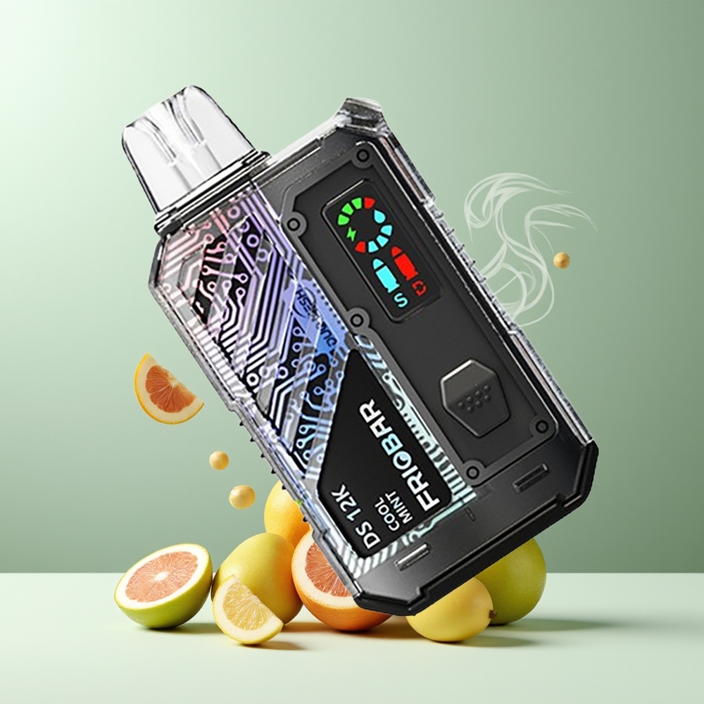 FRIOBAR DS 12K Engangs Vape 10mL 50mg/mL 12000 puff 650mAh USB-C grossister Sverige