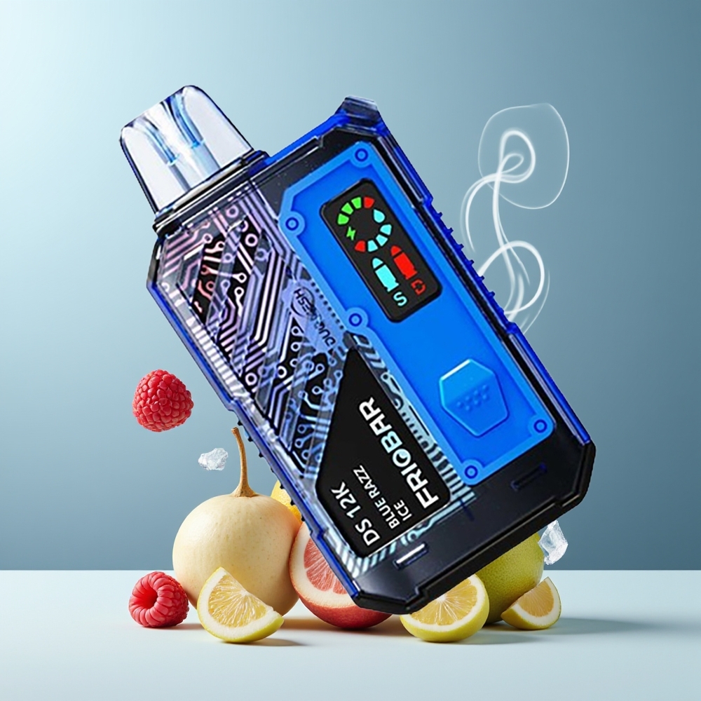 FRIOBAR DS 12K Grossister Sverige Engangs Vape – 10mL / 50mg/mL / 12000 puff / 650mAh / USB-C