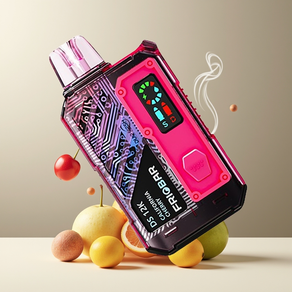 FRIOBAR DS 12K Grossister Sverige Engangs Vape – 10mL/50mg – 12000 puffar – 650mAh – USB-C – Smart Display – Dual Mesh Coil