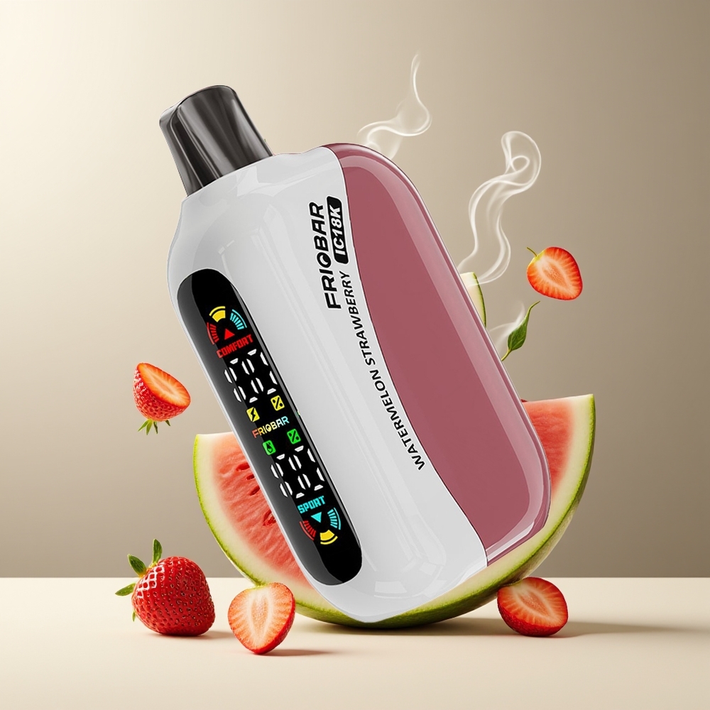 FRIOBAR IC18K 18000 Engangs Vape Grossister Sverige – 18mL 18000 puffar 50/20mg/mL nikotin 1000mAh USB-C