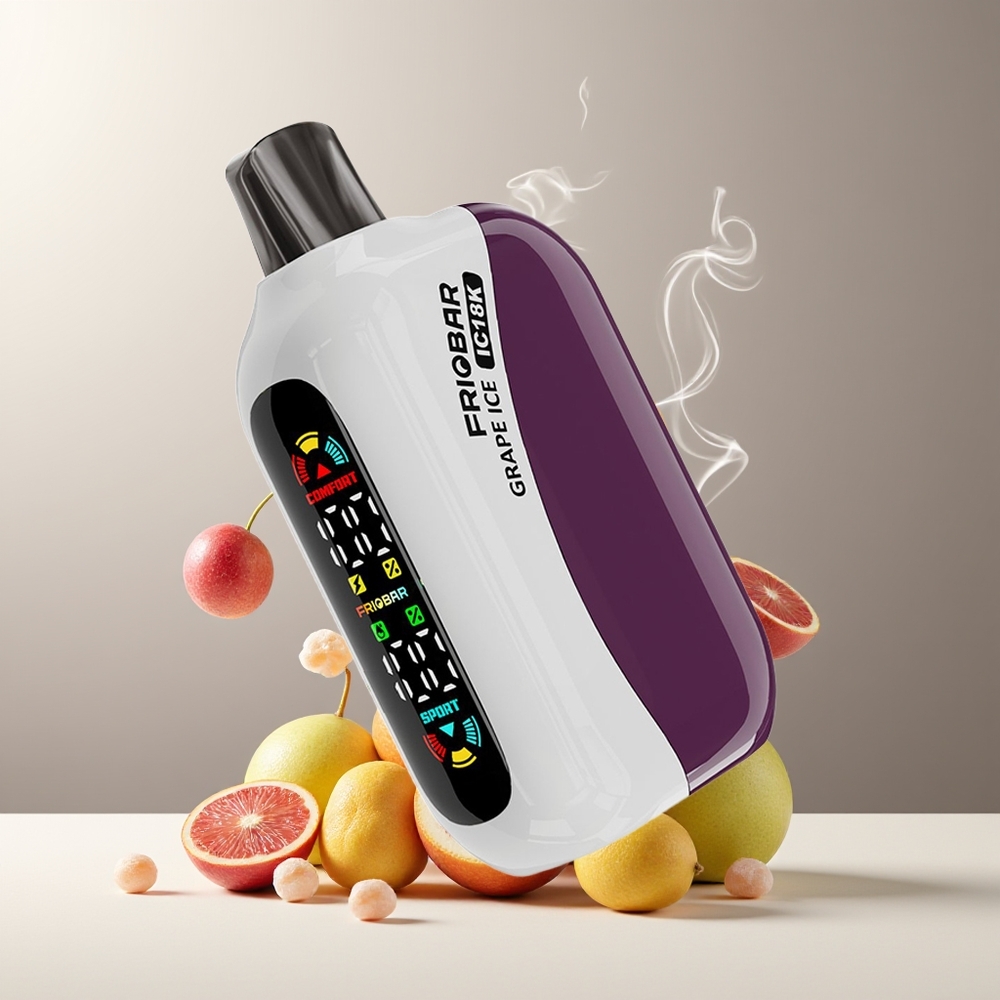 FRIOBAR IC18K 18000 Grossister Sverige Engangs Vape 18mL 18000 puff 50mg USB-C