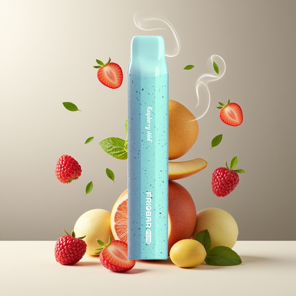 FRIOBAR P600 Engangs Vape Grossister Sverige – 2mL 600 puffar 20mg/mL nikotin 500mAh batteri