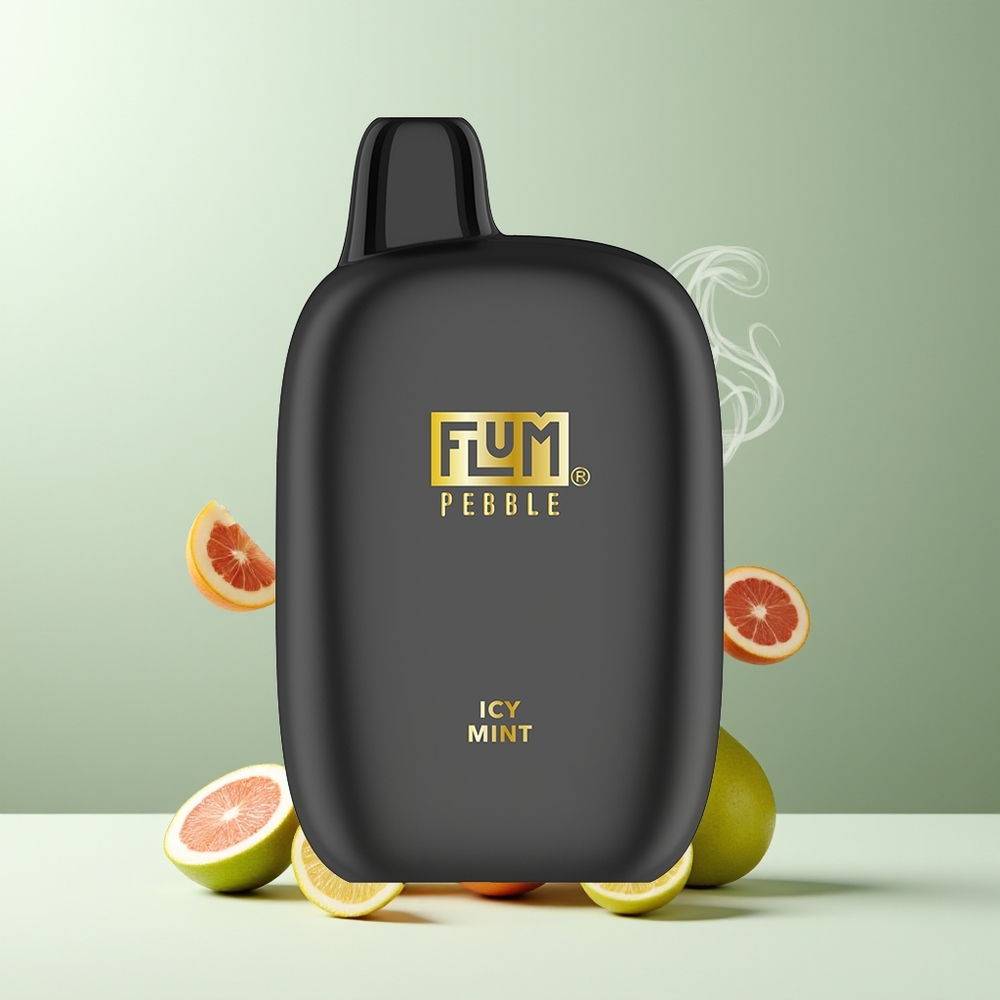 Flum Pebble 6000 - 10ml / 5 Nikotin / 500mAh / Mesh Coil / Type-C Laddning grossister Sverige
