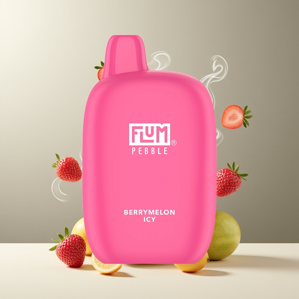 Flum Pebble 6000 – 10ml E-vätska 5 Nikotin 500mAh Batteri Mesh Coil Type-C Laddning – grossister Sverige