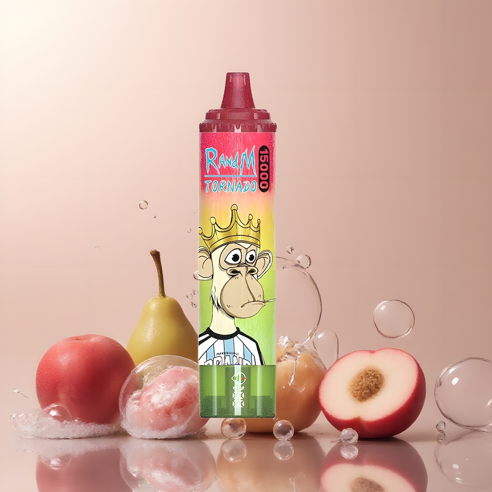 Fumot RandM Tornado 15000 Puffs grossister Sverige – 25ml Liquid 850mAh Mesh Coil LCD Typ-C