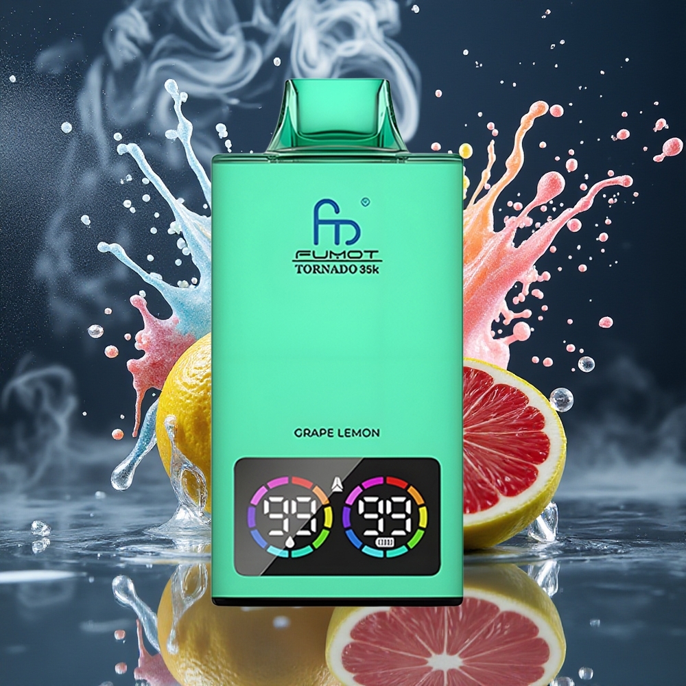 Fumot Tornado 35K Disposable Vape med Dual Mesh Coil 15ml E-juice  35000 Puffar för Grossister Sverige