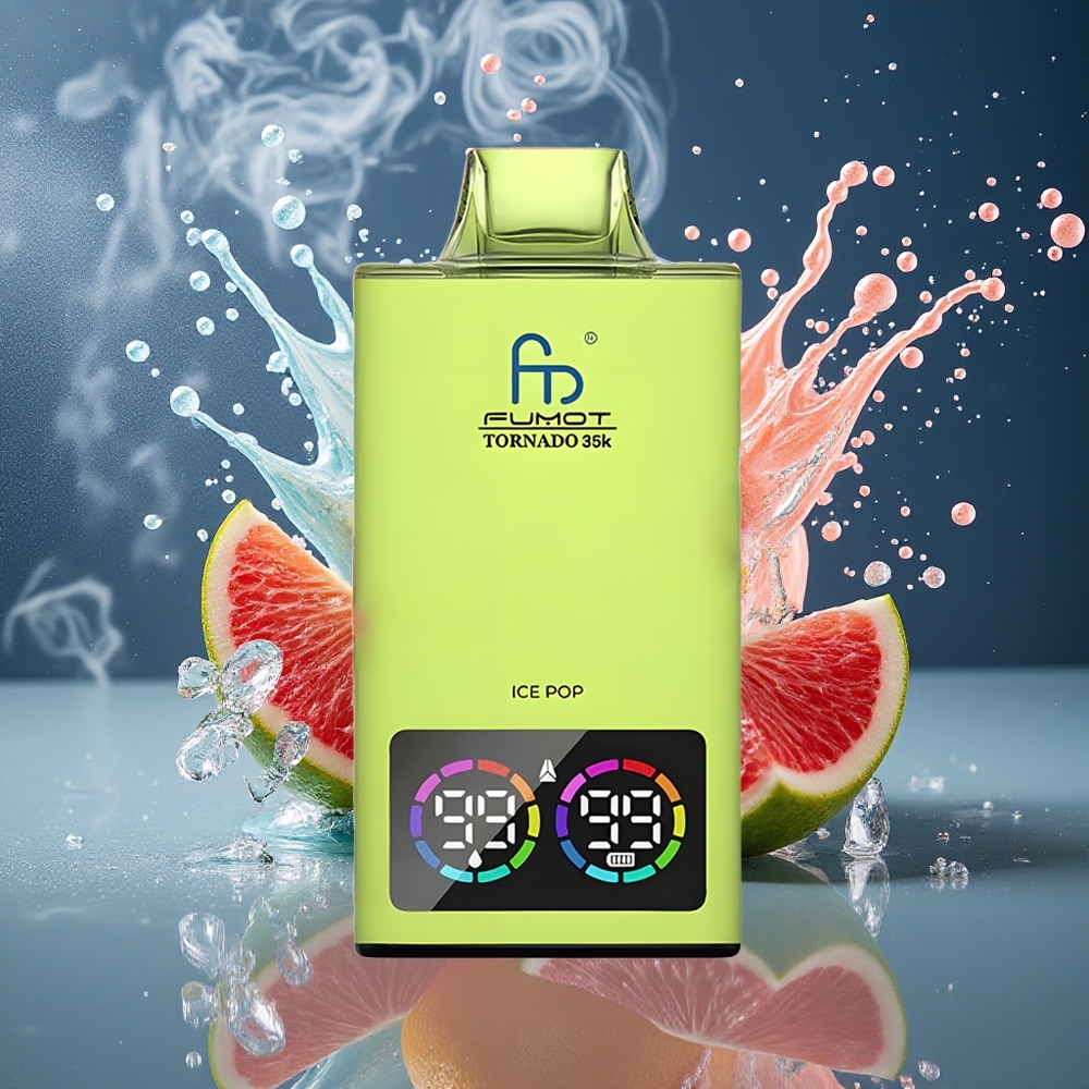 Fumot Tornado 35K Disposable Vape med Dual Mesh Coil 15ml E-juice  700 MAH Battery - grossister Sverige