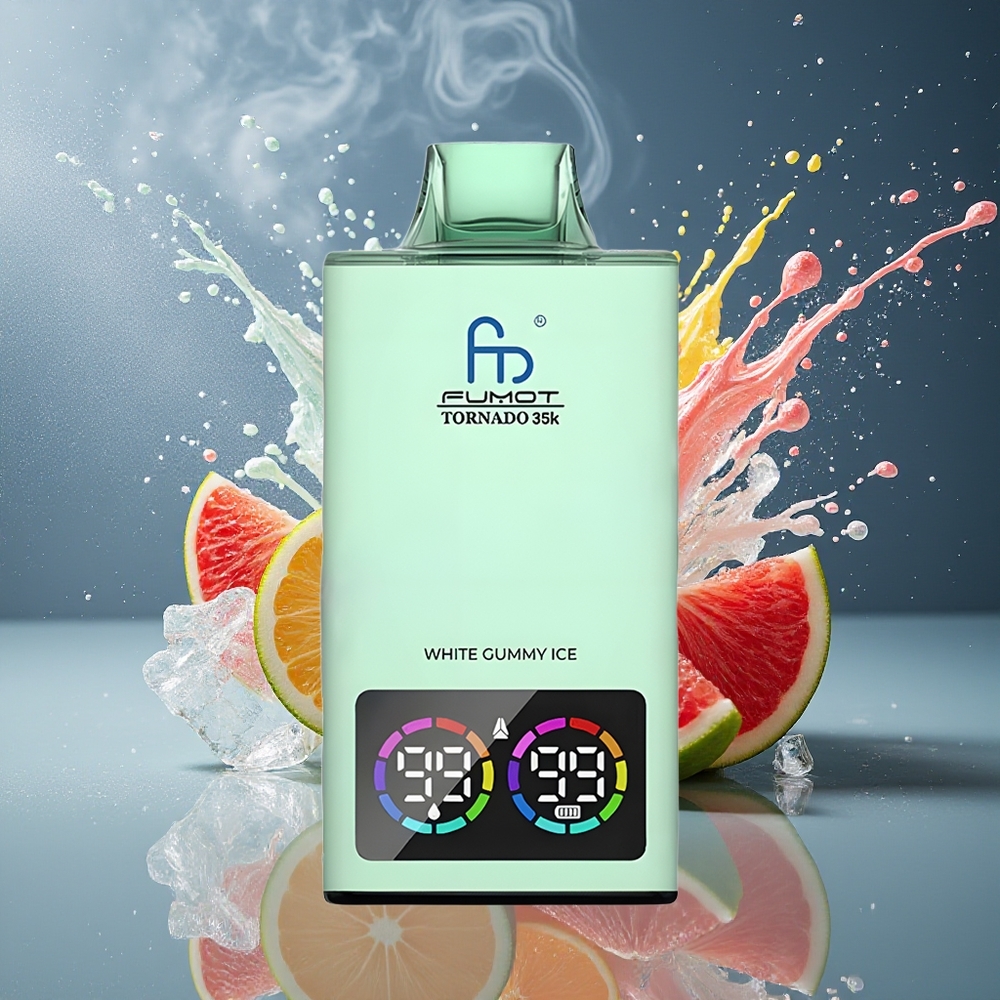 Fumot Tornado 35K Disposable Vape med Dual Mesh Coil 15ml E-juice  700 MAH Battery – grossister Sverige