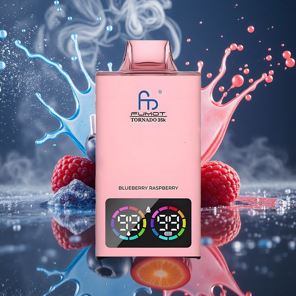 Fumot Tornado 35K Disposable Vape – 35000 Puffs 15ml E-juice Dual Mesh Coil USB-C – Grossister Sverige