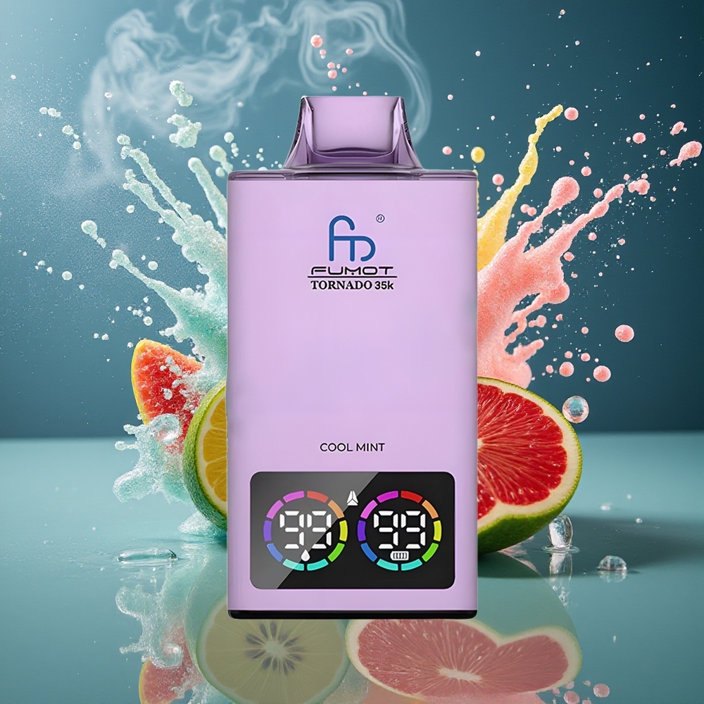 Fumot Tornado 35K Grossister Sverige – Dual Mesh Coil 15ml E-juice 700 MAH Battery 35000 Puffs