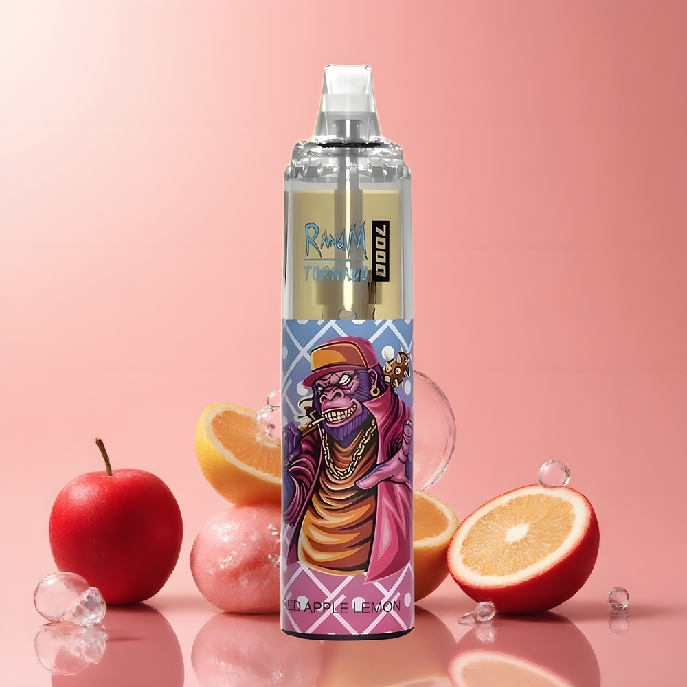 Fumot Tornado 7000 Disposable Vape Grossister Sverige – 7000 Puffar 14 ML E-vätska 850 MAH Mesh Coil Typ-C RGB Air-Adjustable
