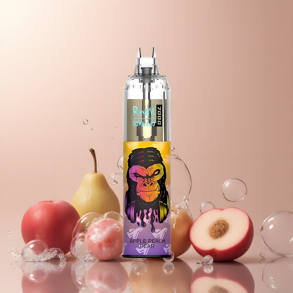 Fumot Tornado 7000 Grossister Sverige – 14 ML E-liquid 850 MAH Battery Mesh Coil RGB Light
